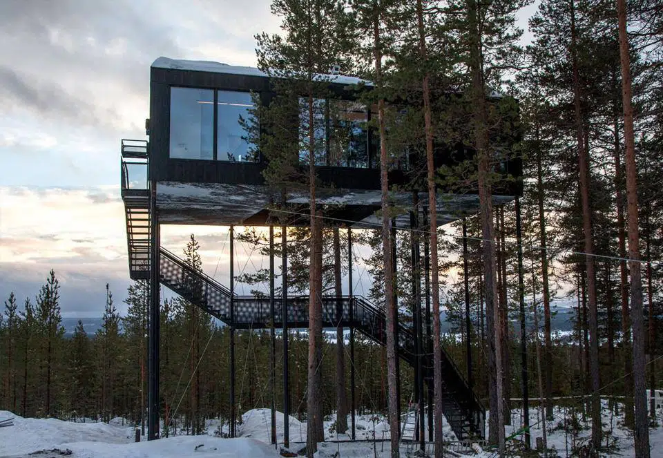 New and spacious: "7th room", Photo: Treehotel
