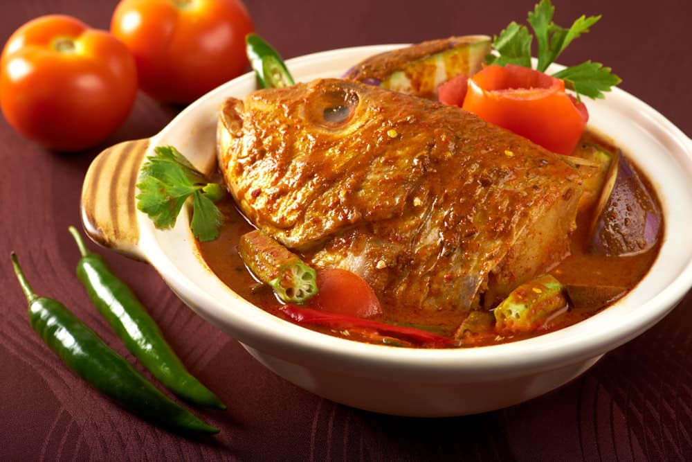 Famous dish at Samy's Curry: Fish head curry. Photo: Samy's Curry