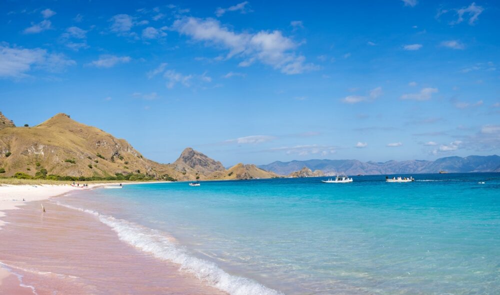 Pink beach in Indonesia, Photo: Mitch Hodiono / Unsplash