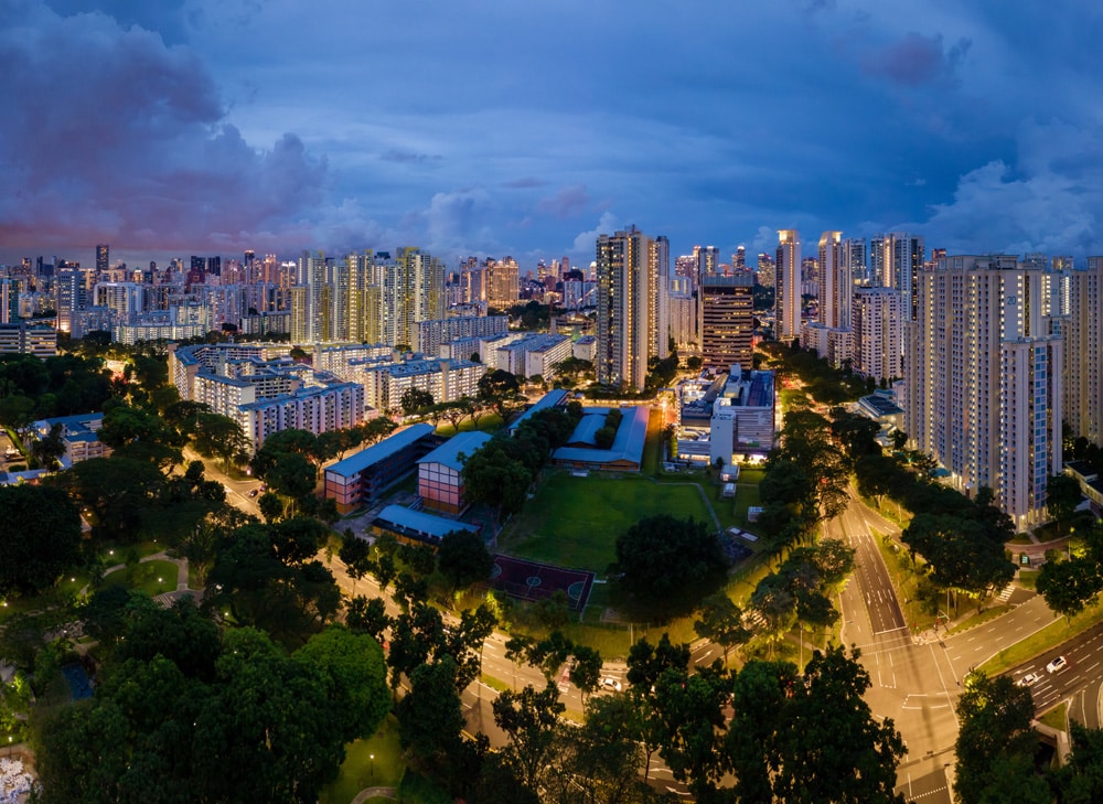 Tiong Bahru, Singapur, Photo: Huntergol / Adobe Stock