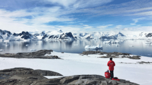 Antarctica—a place that makes you feel smaller. And that’s undoubtedly why it makes you feel bigger.