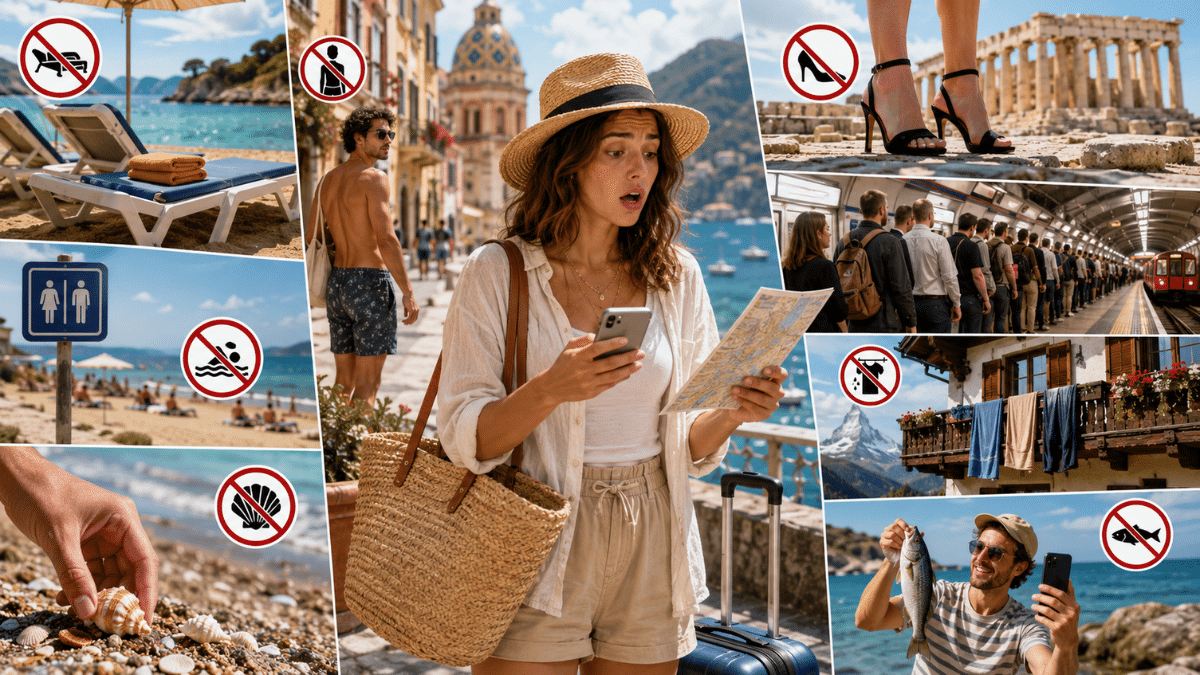 No Fish Selfies Allowed! 8 Laws That Can Cost European Travelers Big 2 No Fish Selfies Allowed! 8 Laws That Can Cost European Travelers Big
